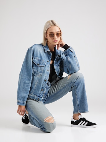 G-Star RAW Демисезонная куртка в Синий