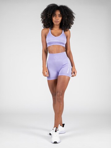 Bustier Soutien-gorge de sport 'Selah' Gorilla Wear en violet