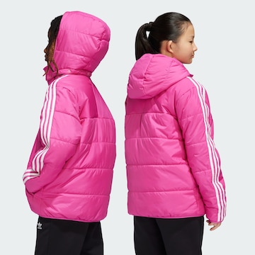 ADIDAS ORIGINALS Between-season jacket 'Adicolor' in Pink