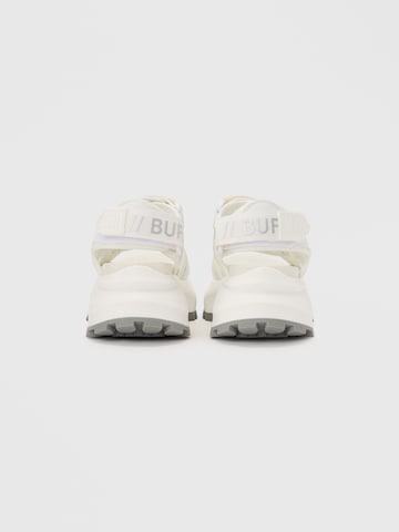 BUFFALO Σανδάλι 'MANHATTEN' σε λευκό