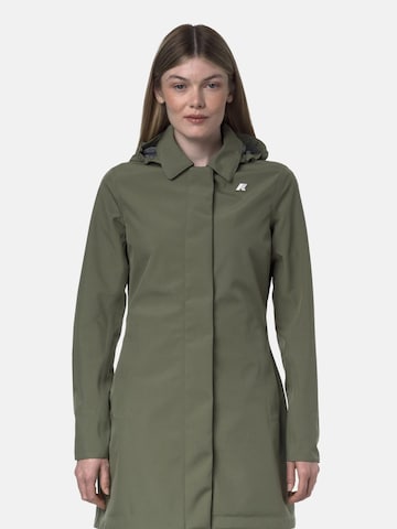 K-Way - Chaqueta de entretiempo en verde: frente