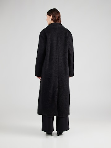 TOPSHOP Between-Seasons Coat in Black