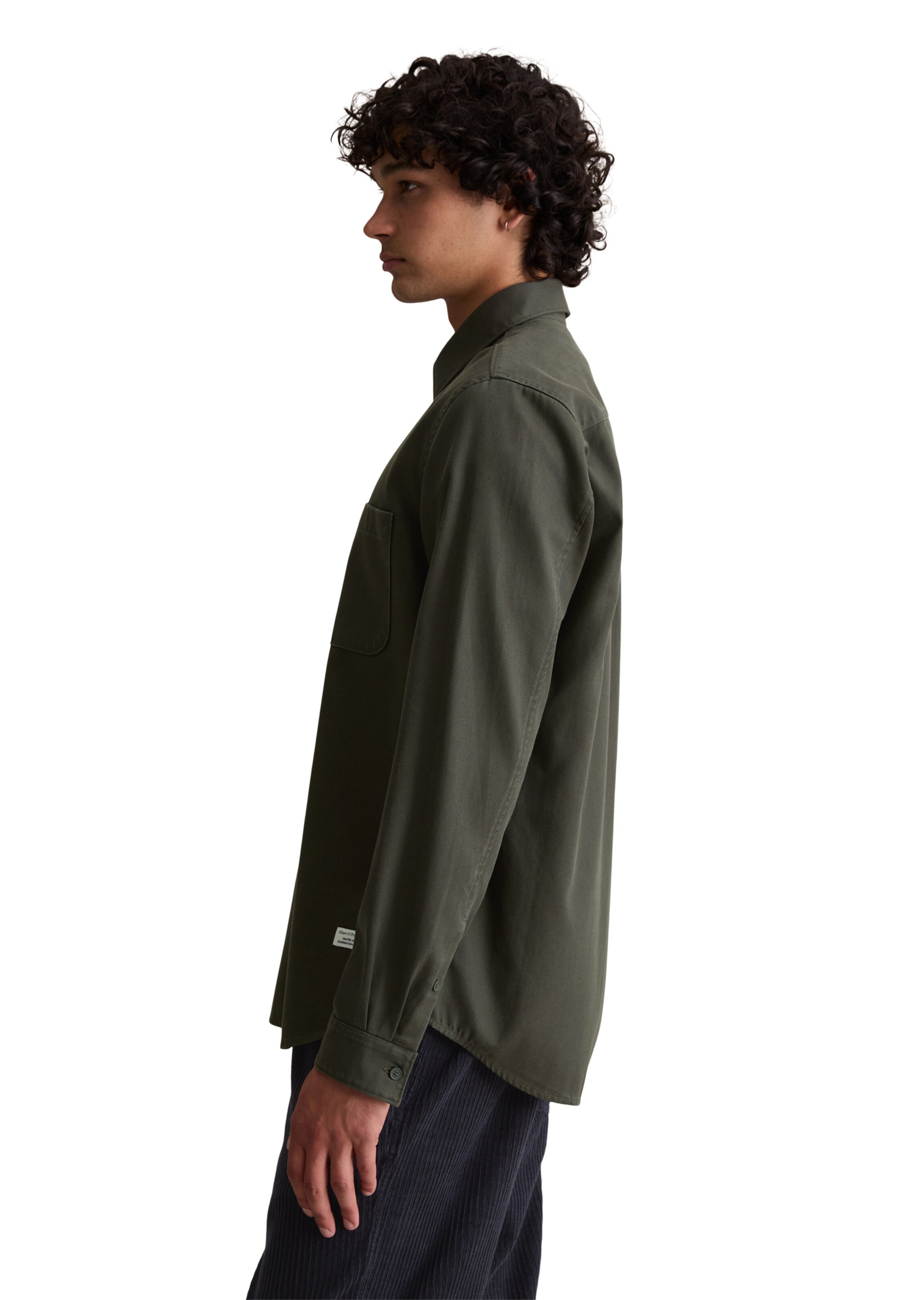 Marc O'Polo DENIM Regular fit Overhemd in Groen