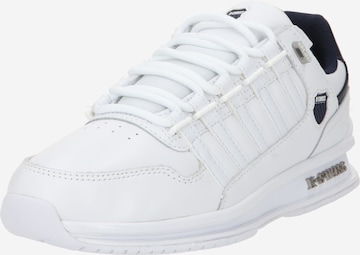 K-SWISS - Sapatilhas baixas 'Rinzler' em branco: frente