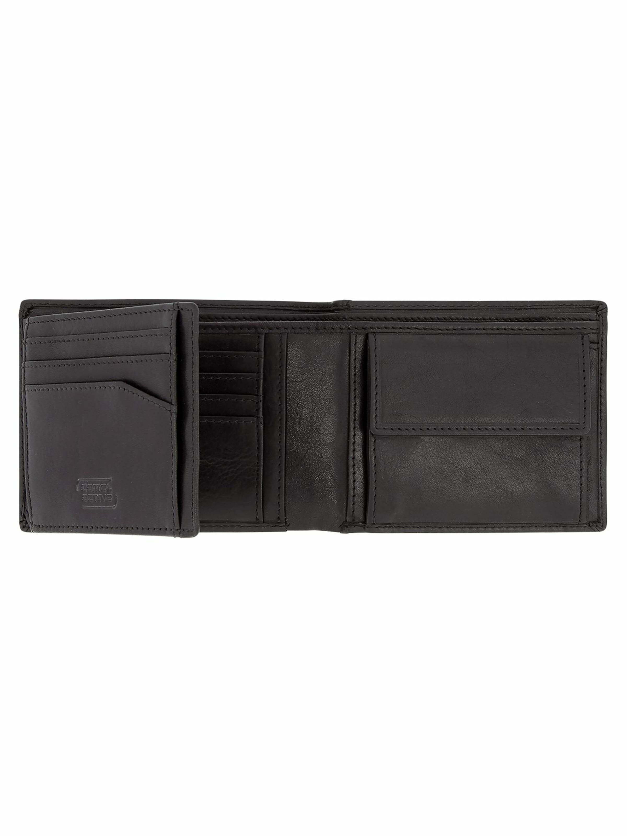 CAMEL ACTIVE Portemonnee in Zwart