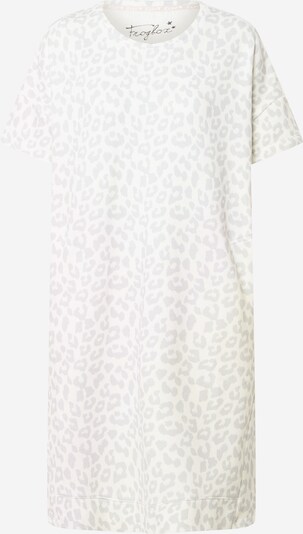 Rochie Frogbox pe bej / gri deschis, Vizualizare produs