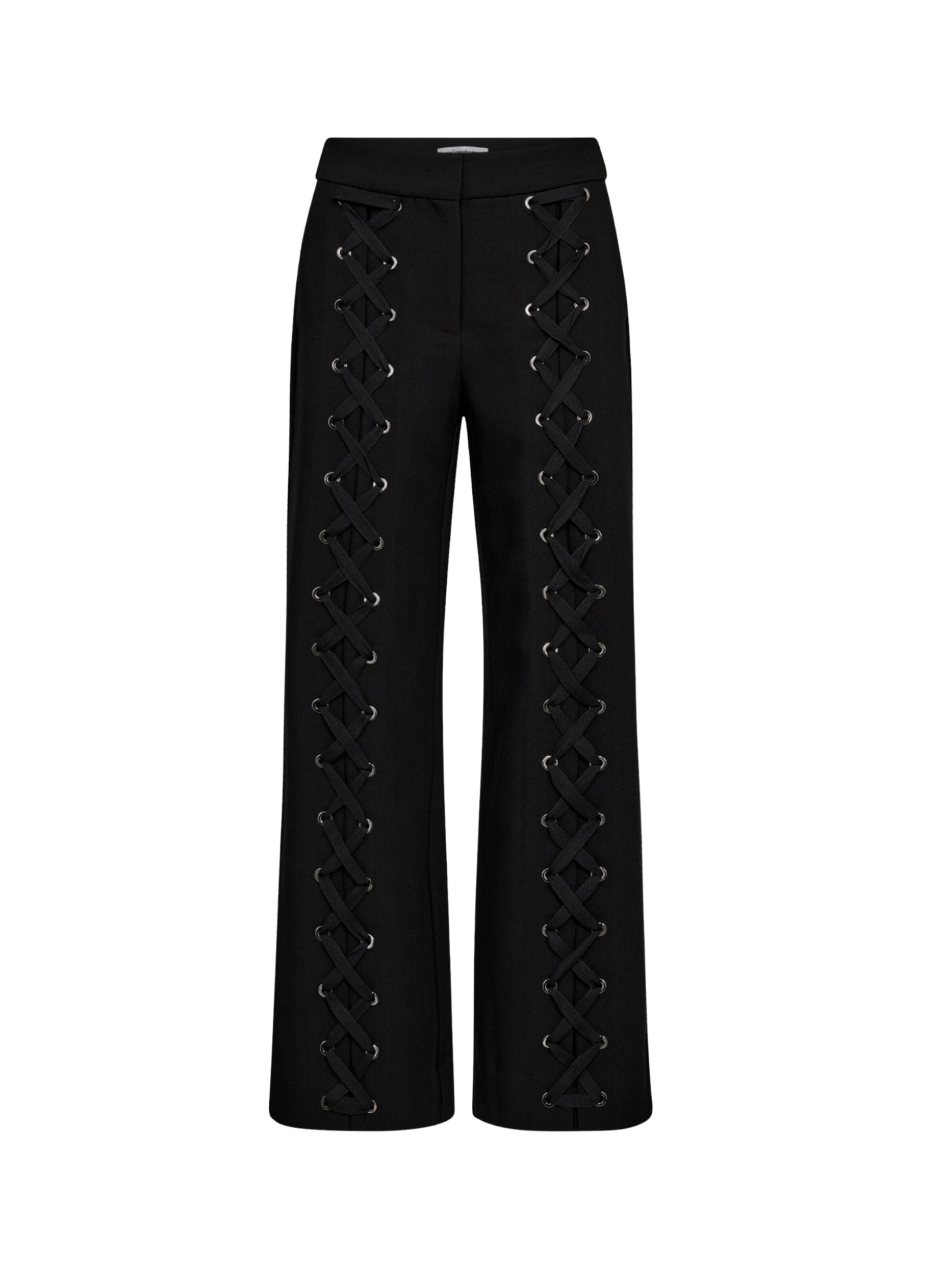 co'couture Wide leg Pants 'Vola' in Black: front