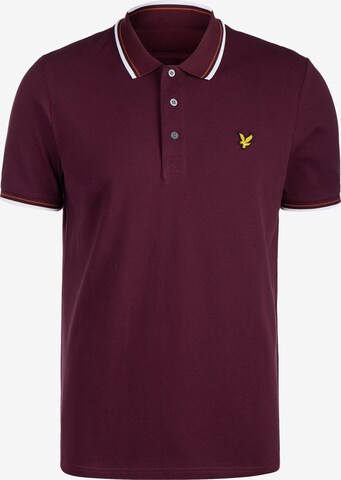 T-Shirt Lyle & Scott en violet : devant