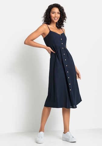 LASCANA Summer dress in Blue: front