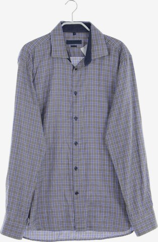 YVES GERARD Button Up Shirt in L in Grey: front