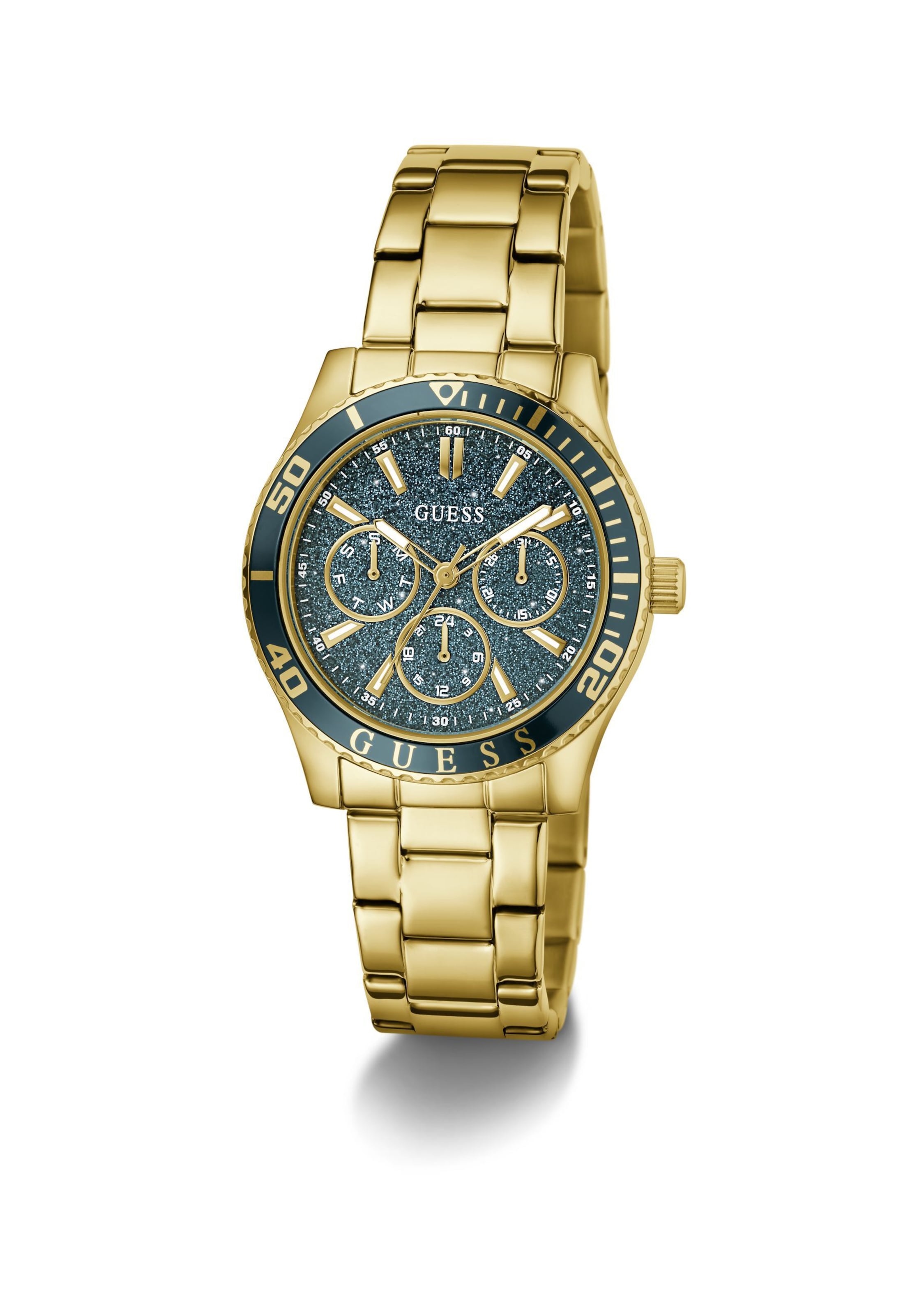 Montre à affichage analogique 'MARIANA ' GUESS en or