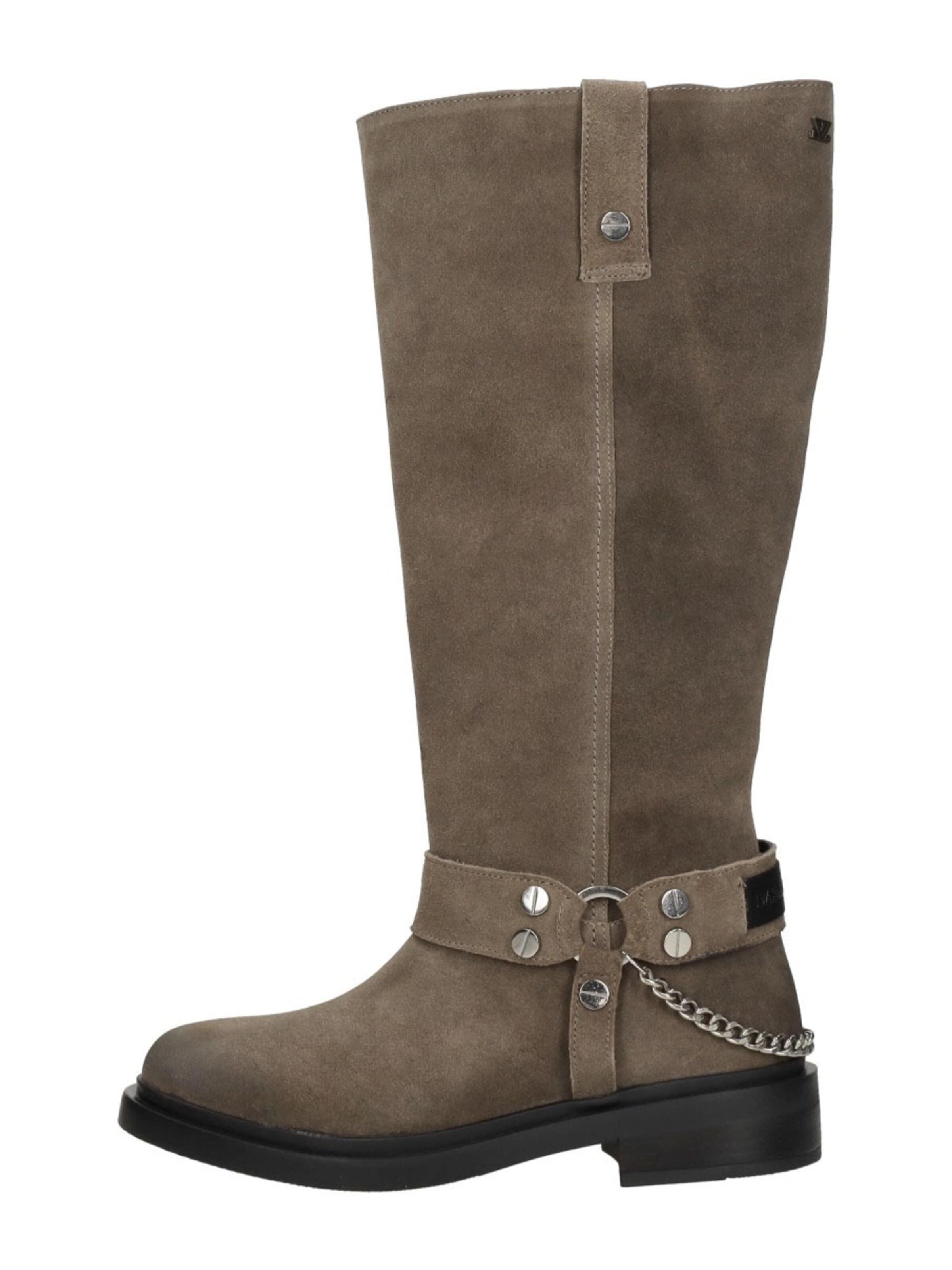 Boots 'Leslie' LAZAMANI en gris : devant