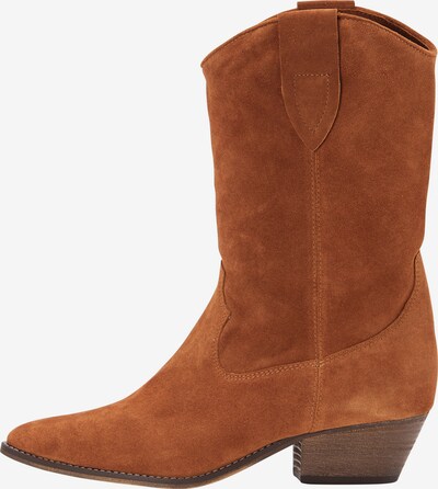usha FESTIVAL Bottes de cowboy en cognac, Vue avec produit