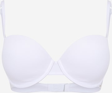 T-shirt Reggiseno di Boux Avenue in bianco: frontale