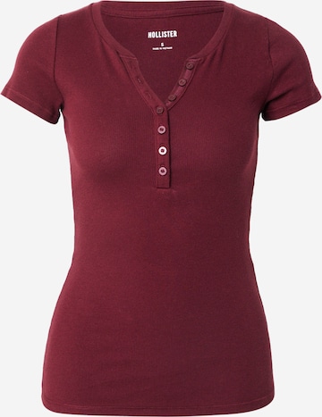 HOLLISTER Shirt in Red: front
