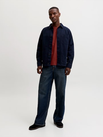 JACK & JONES Slim Fit T-Shirt in Rot