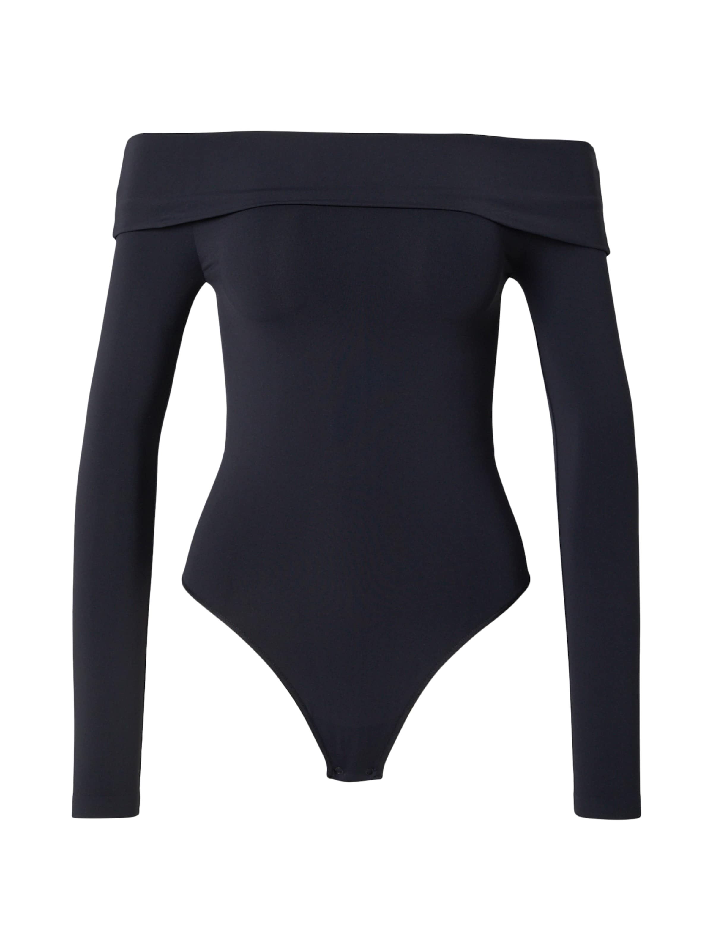 ETAM Shirt Bodysuit 'Marilyn' in Black: front
