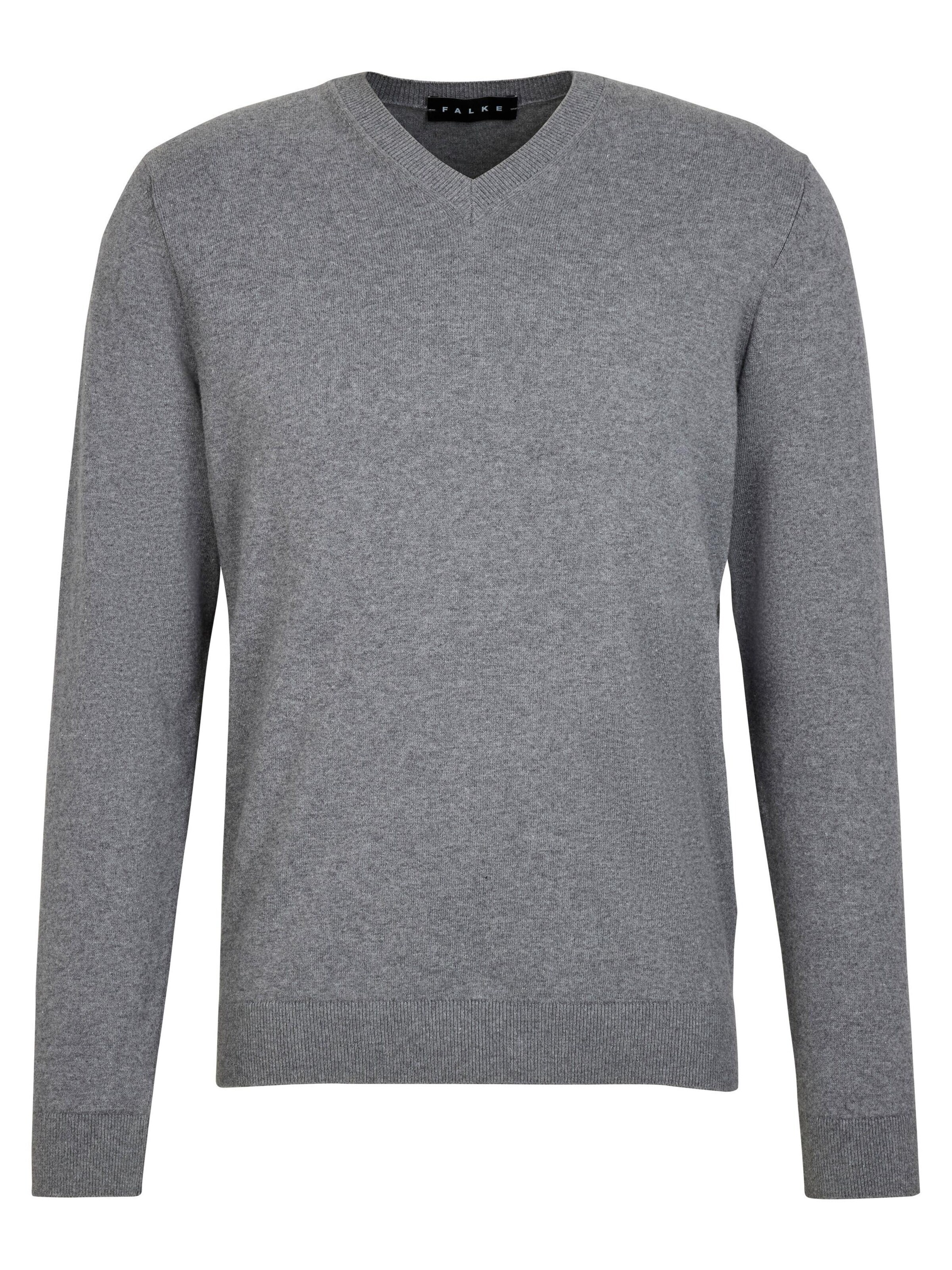 FALKE Sweater in Grey: front