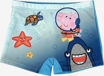 Peppa Pig Badeshorts 'George' in Blau: Vorderseite