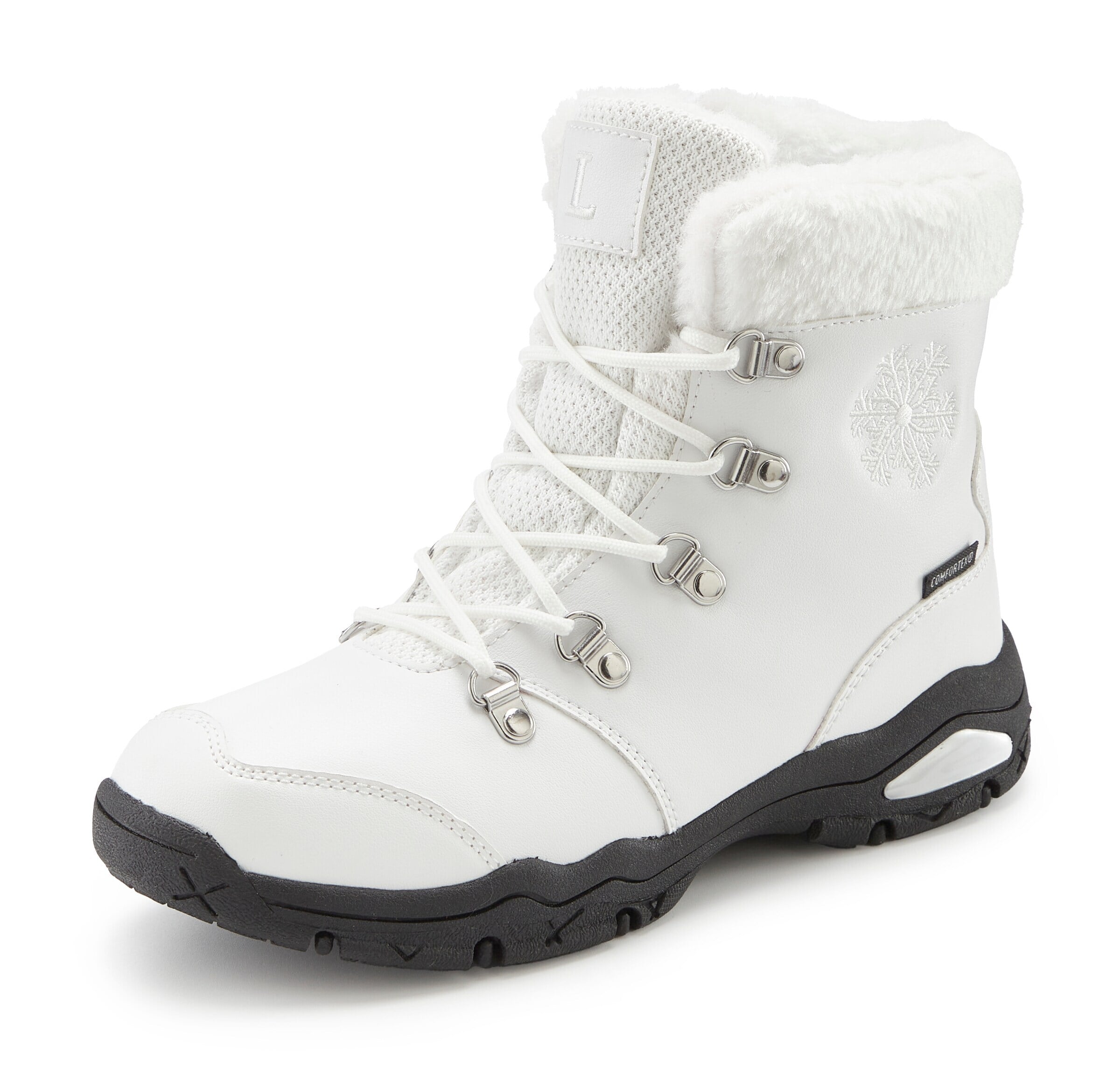 LASCANA Snow Boots in White: front
