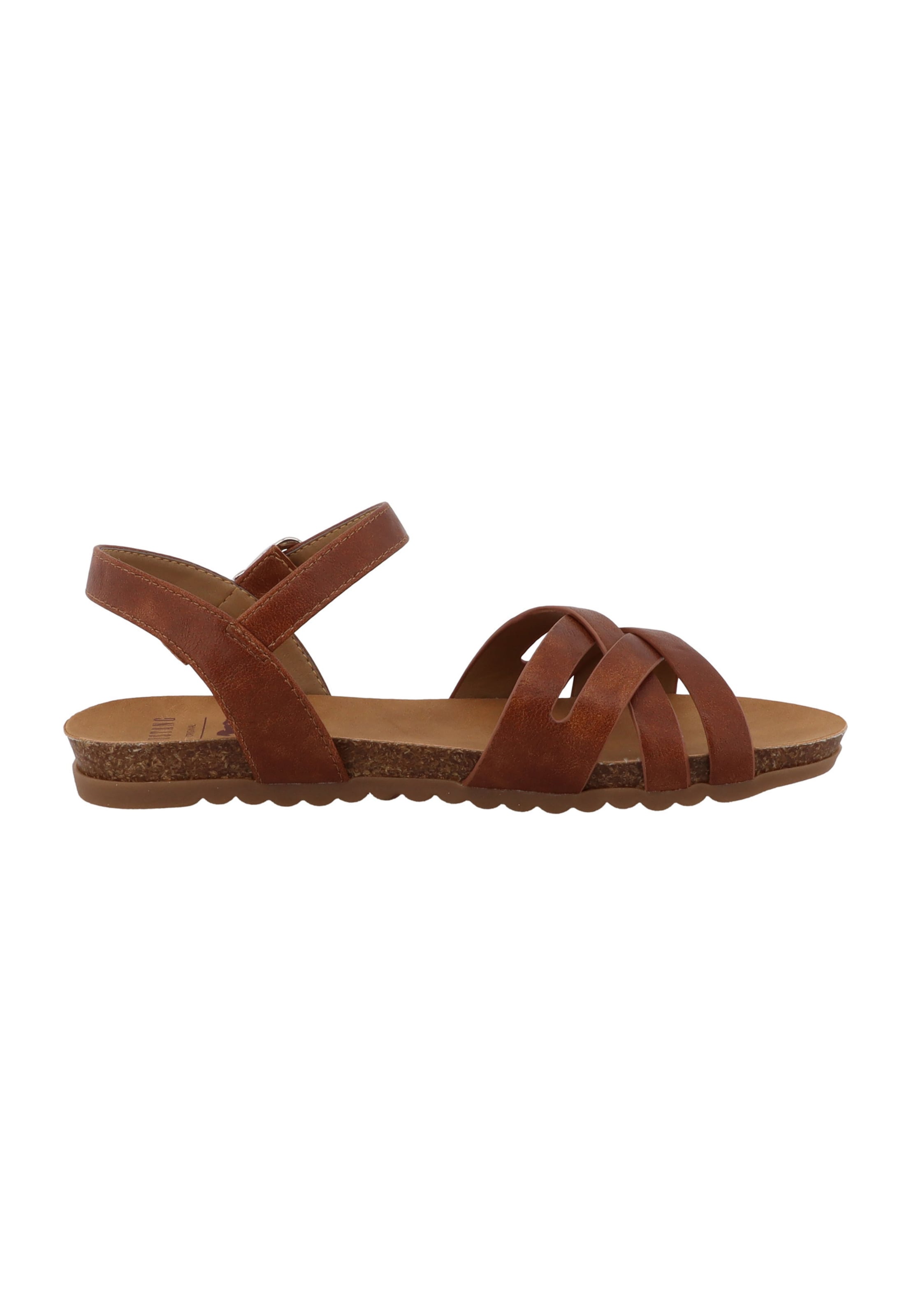 MUSTANG Sandalen met riem in Bruin