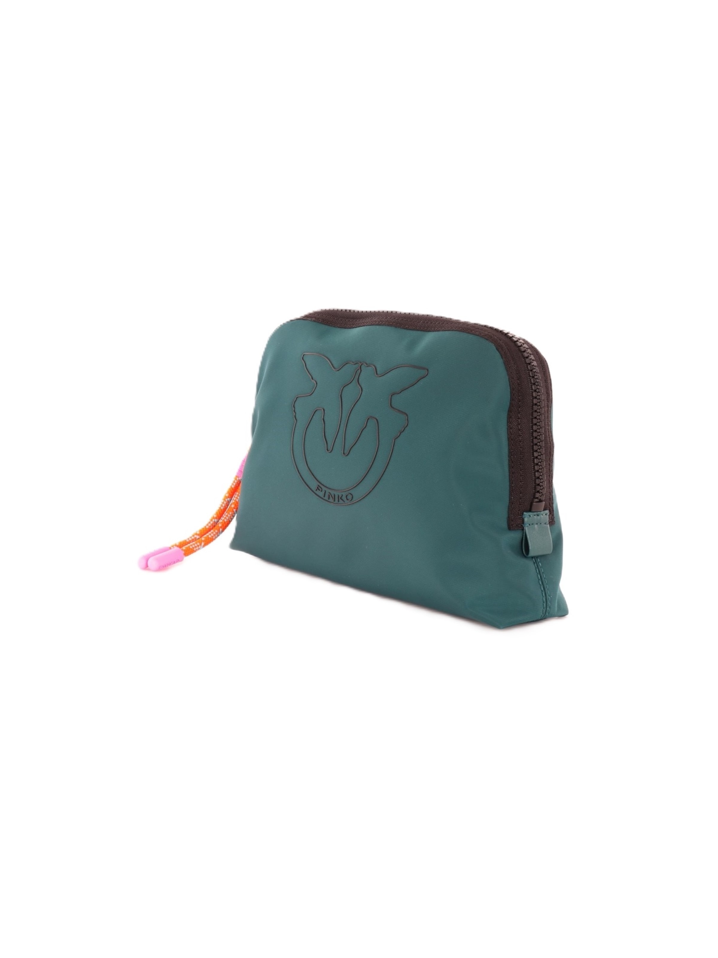 Beauty case '104871 A29U' di PINKO in verde