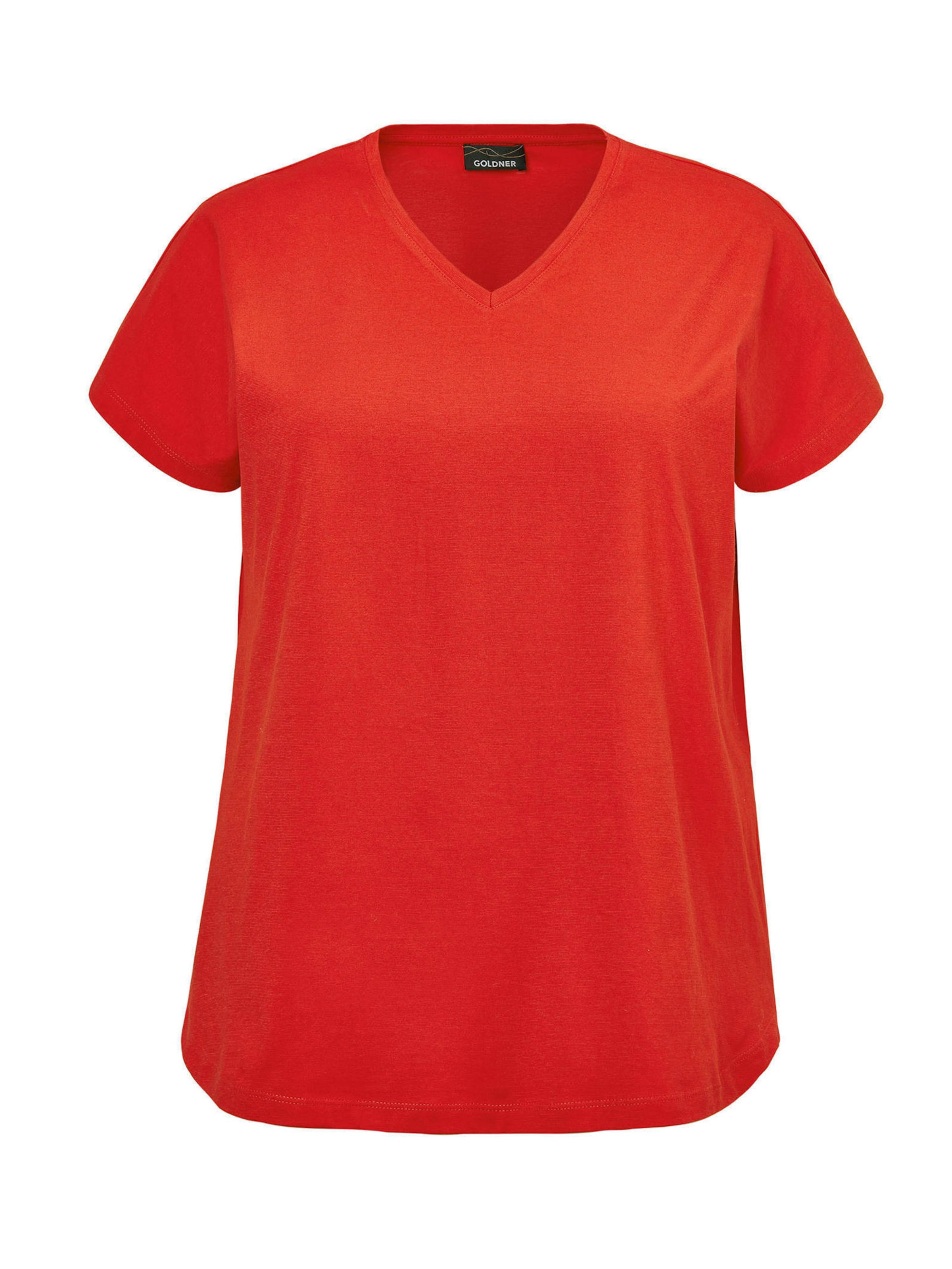 T-shirt Goldner en rouge : devant