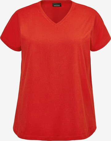 Goldner Shirt in Rood: voorkant