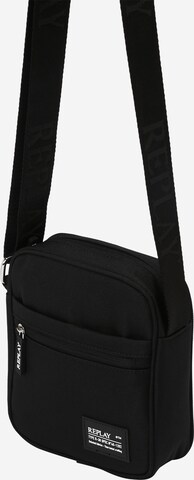 REPLAY Crossbody Bag in Black