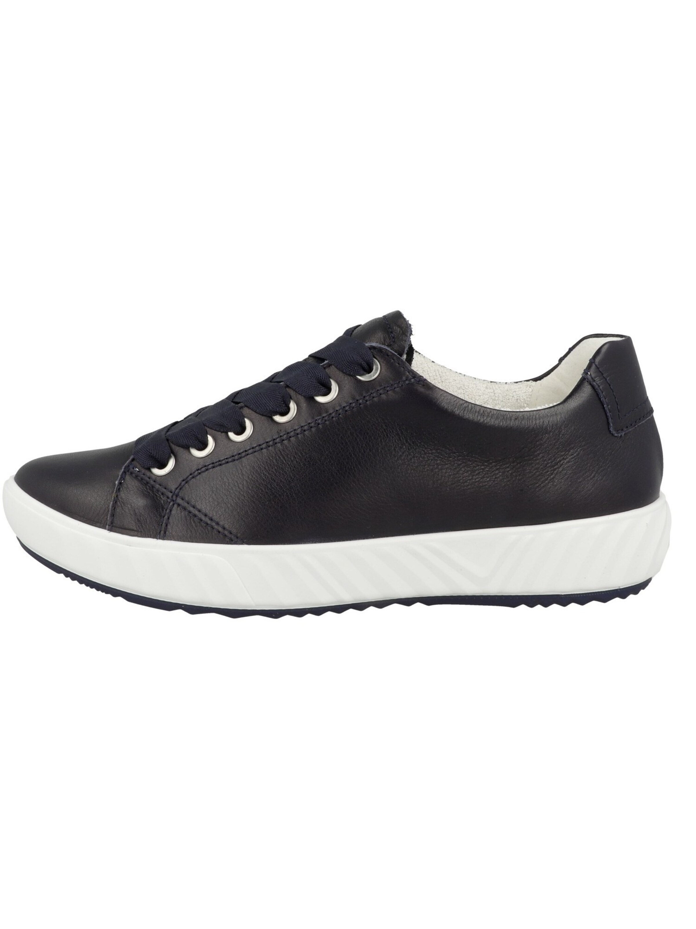 ARA Platform trainers in Black: front