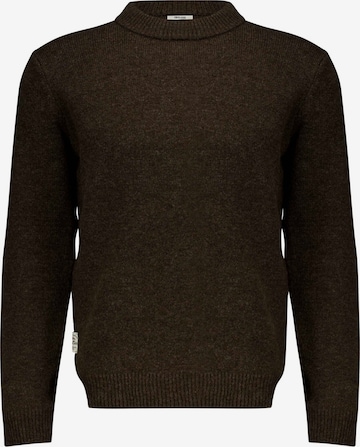 Pull-over ' OSTILIO ' Deeluxe en marron : devant