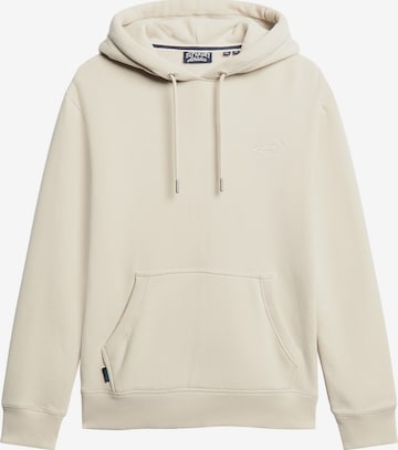 Superdry Sweatshirt 'Essential' in Beige: voorkant