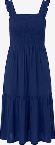 MIAMODA Dress in Blue: front