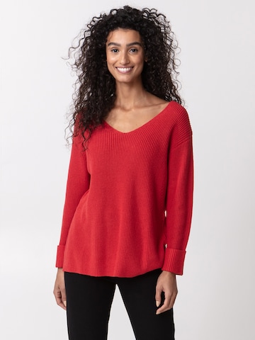 Indiska Sweater 'Klara' in Red: front