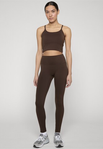 Urban Classics Skinny Leggings in Brown