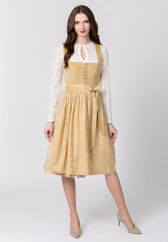 STOCKERPOINT Dirndl 'Viktoria' in Yellow: front