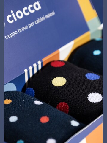 Gambaletto '3 Pack Calze Lunghe Fantasia - Confezione Regalo - Ciocca' di Ciocca in colori misti