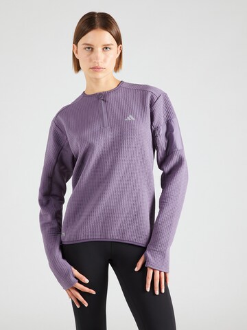 T-shirt fonctionnel 'Ultimate' ADIDAS PERFORMANCE en violet : devant