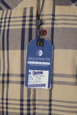 ARQUEONAUTAS Button Up Shirt in M in Beige