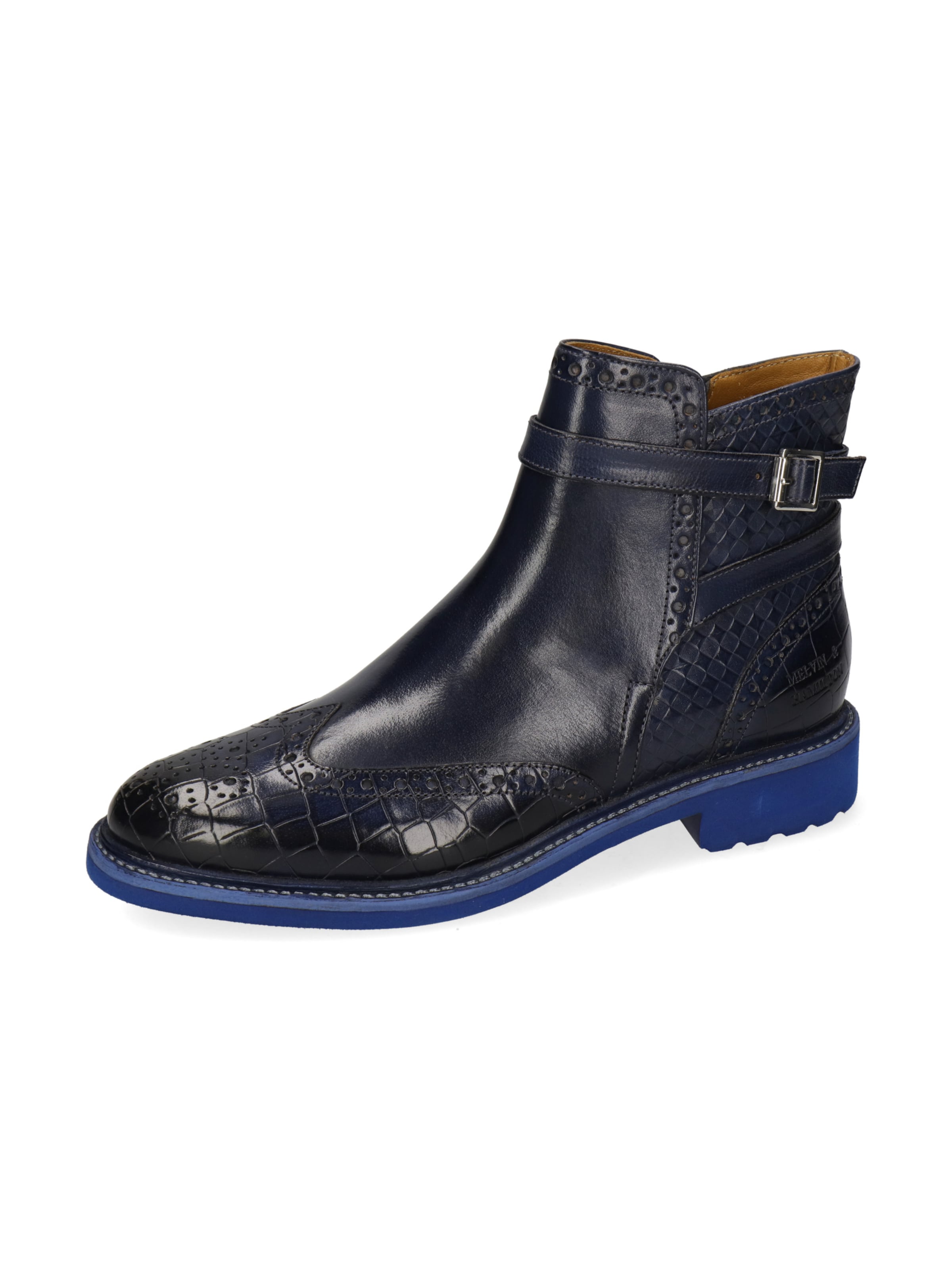 MELVIN & HAMILTON Chelsea Boots 'Shay 2 *' in Blue: front