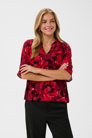 Chemisier 'CURachel Elitha' CULTURE en rouge