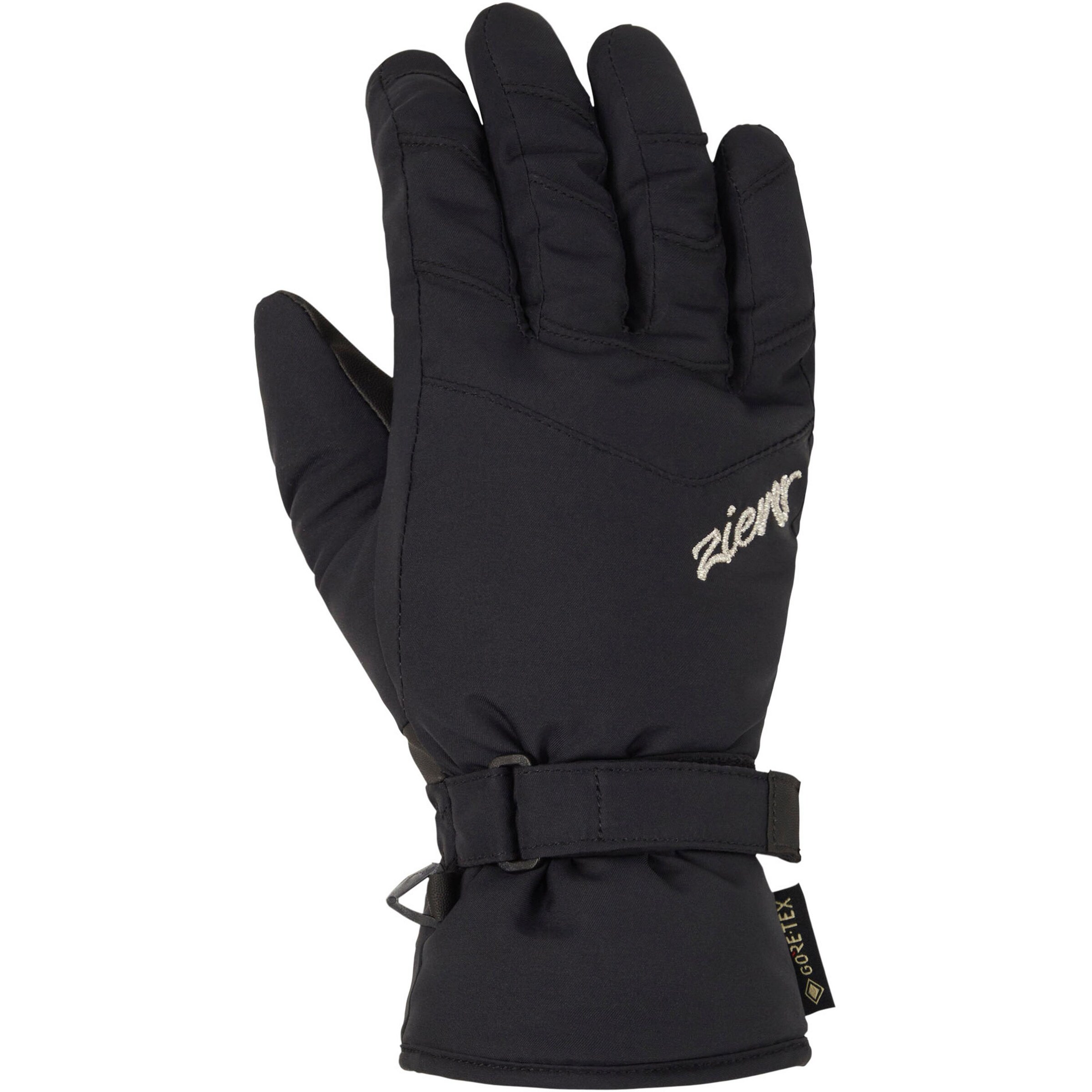 ZIENER Athletic Gloves 'Klemi GTX' in Black