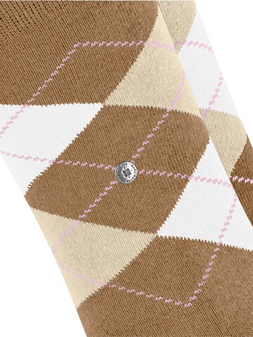 BURLINGTON Socks 'Everyday Argyle' in Brown