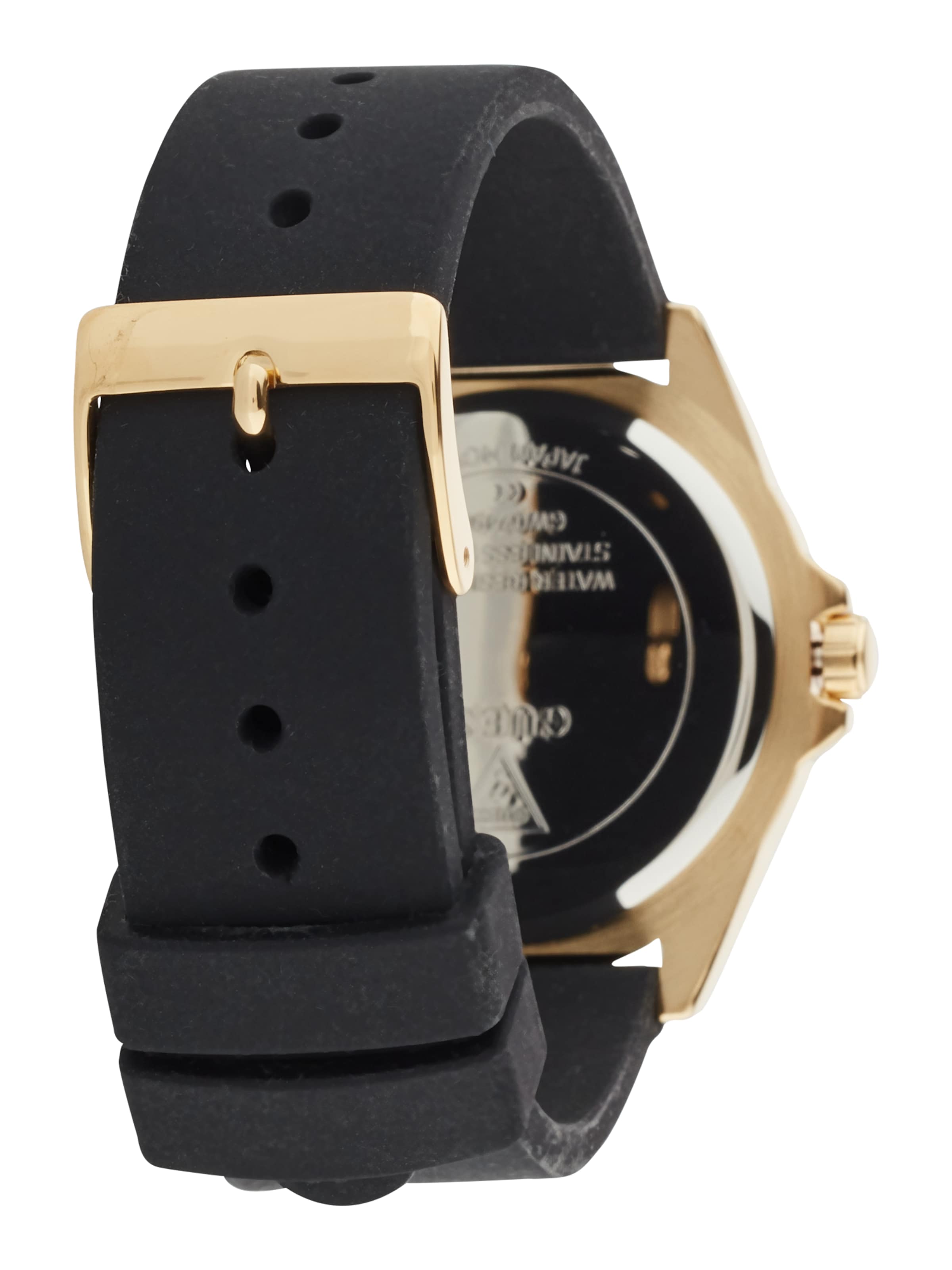 melns GUESS Analogais pulkstenis