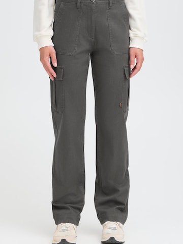 Oxmo - regular Pantalón cargo 'OXIBEN CARGO' en gris: frente