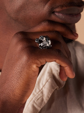 Bague 'Urbane Geschichte' Lucardi en argent