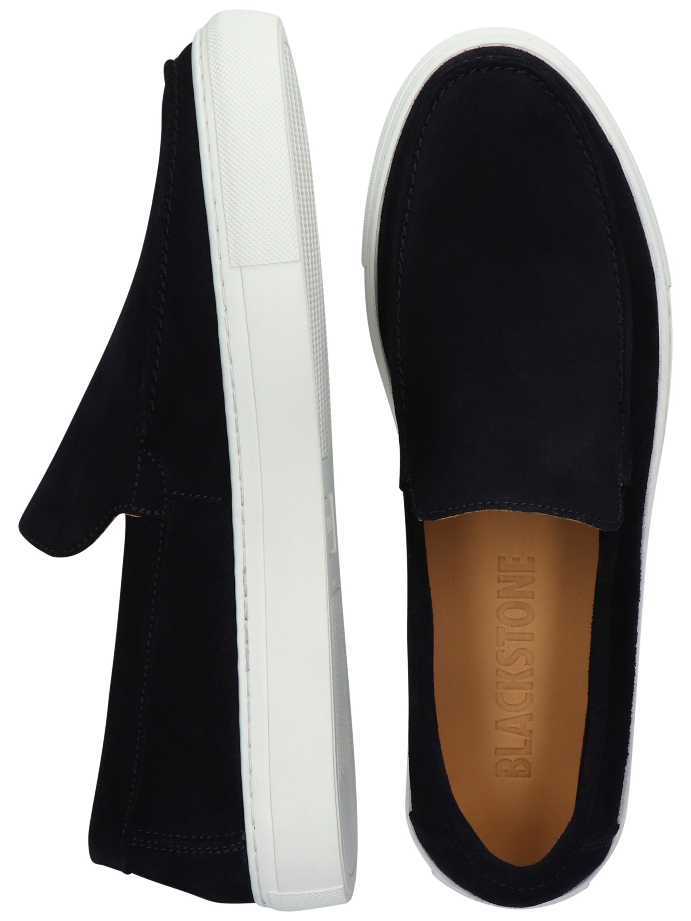BLACKSTONE Slip-On 'Lapis Rowan - FG628' i svart
