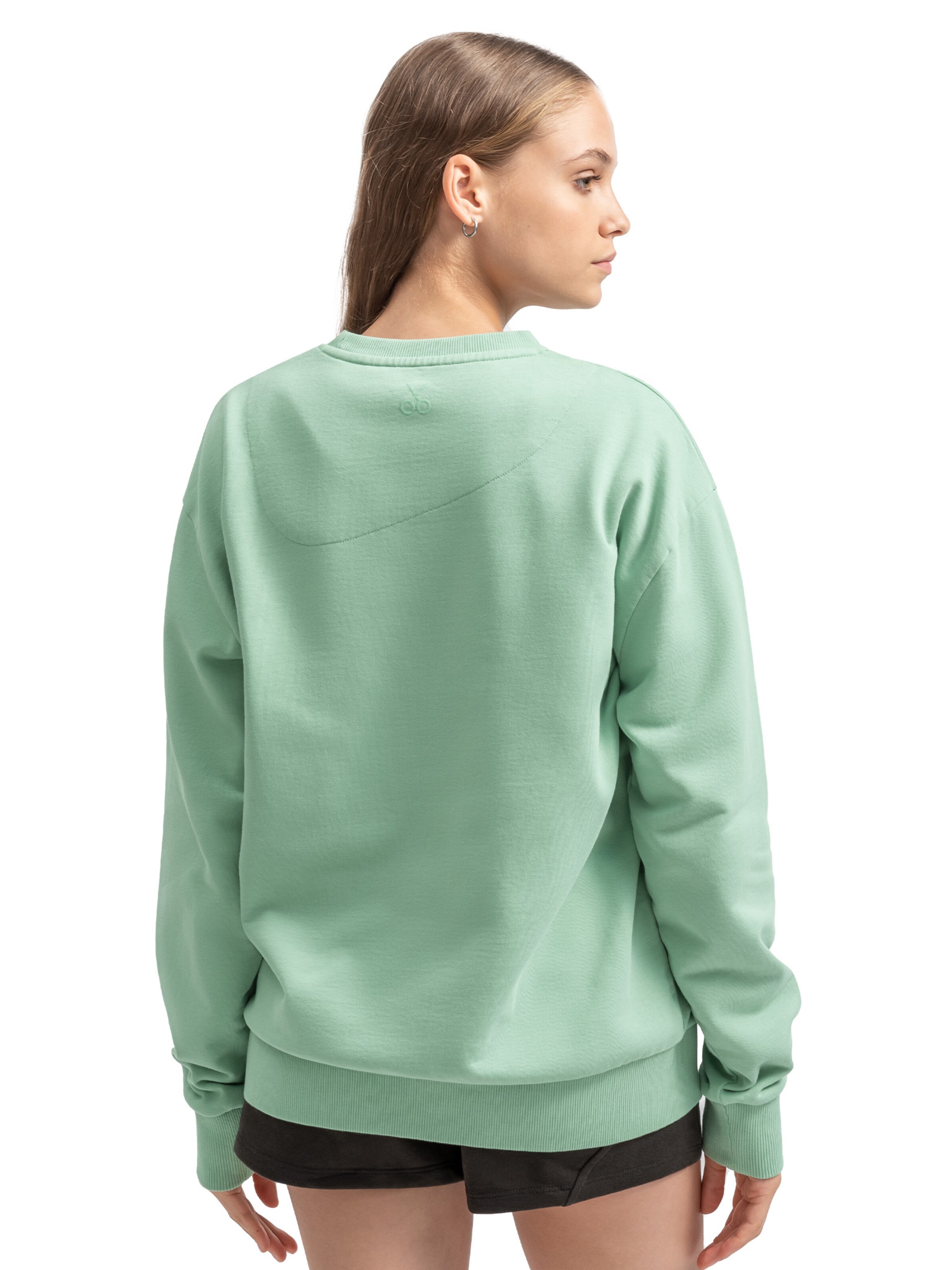 Sweat-shirt 'Ruga' Kaft en vert
