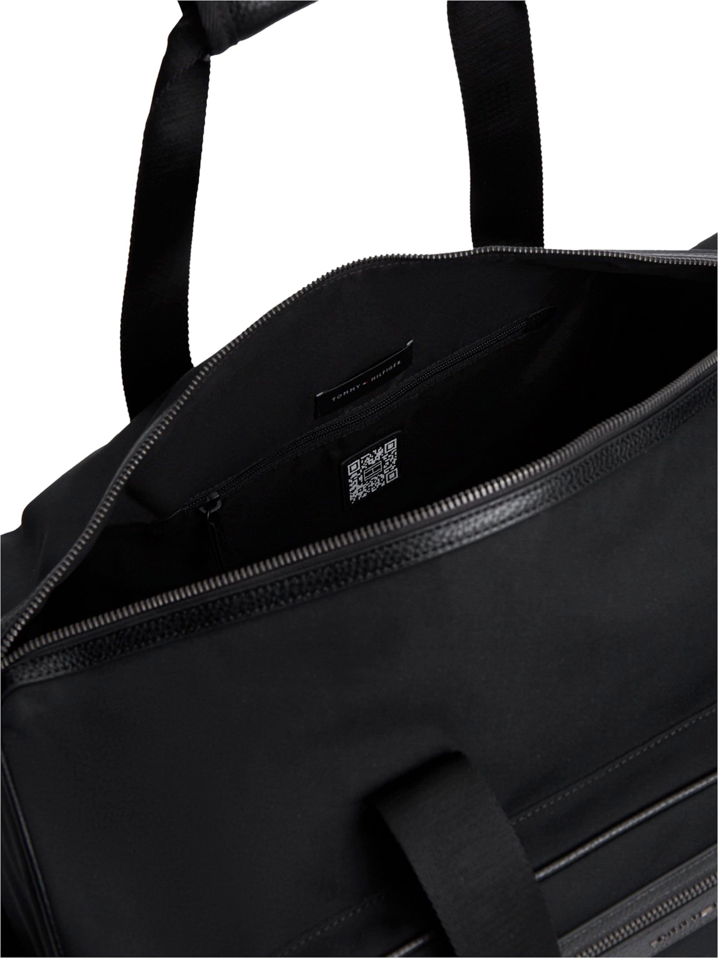 melns TOMMY HILFIGER Ceļojumu soma