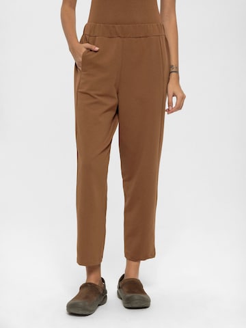 Anou Anou Skinny Housut värissä beige: etupuoli